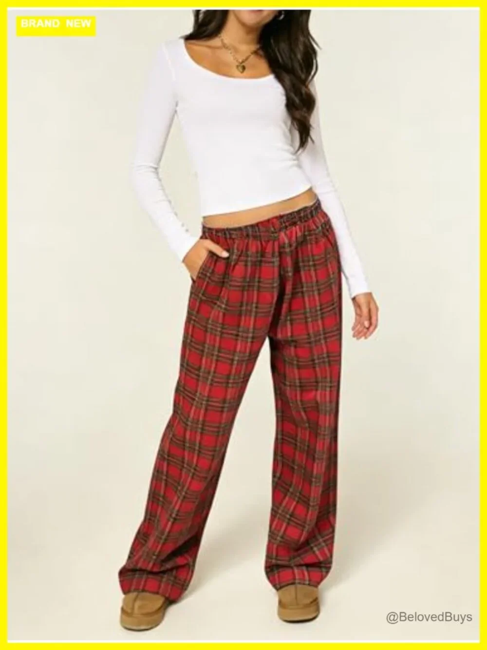 N/A cozy plaid